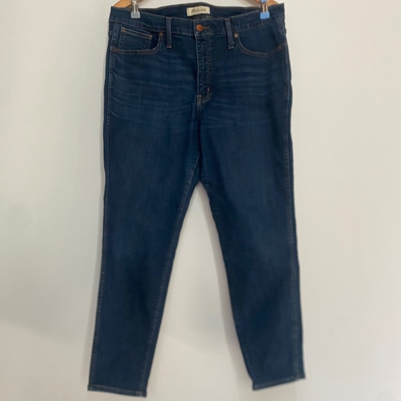 Madewell 32 Petite 10" High-Rise Skinny Jeans - Picture 2 of 15
